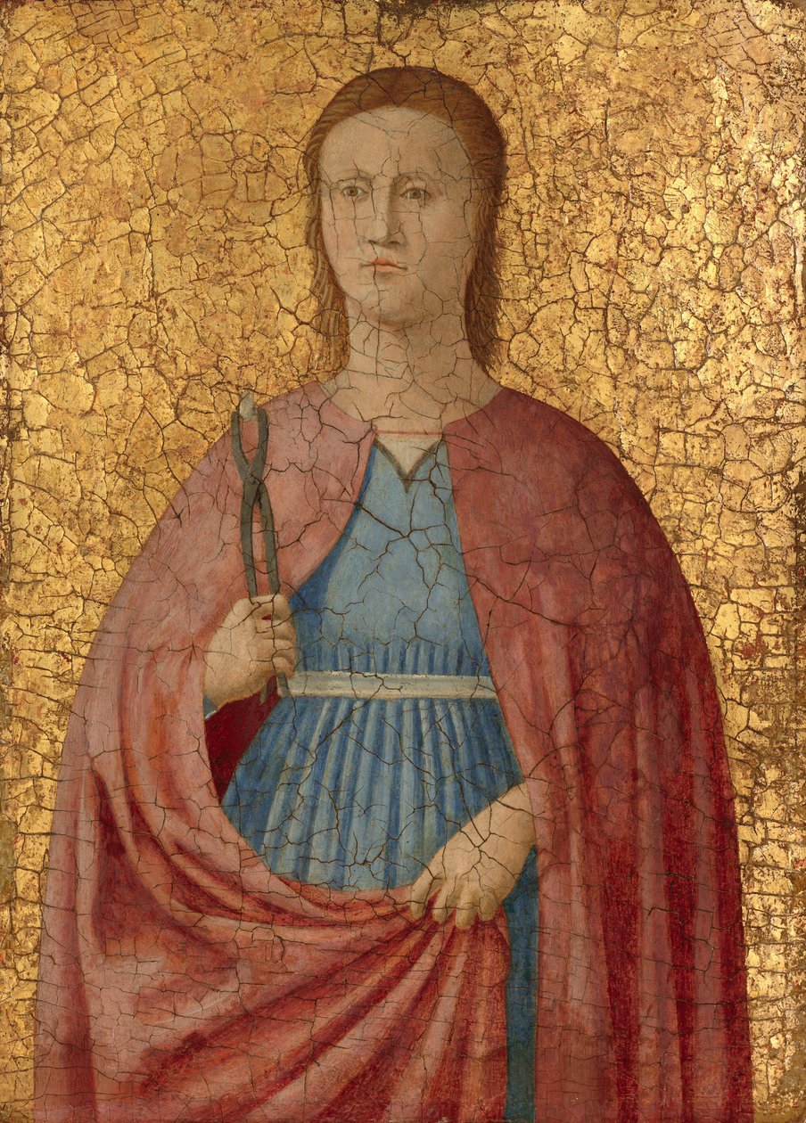 Sankt Apollonia, ca. 14551460. af Piero della Francesca