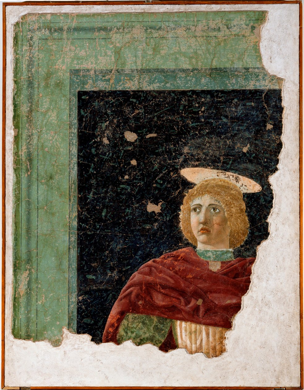 Saint Julian Fresco af Piero della Francesca af Piero della Francesca