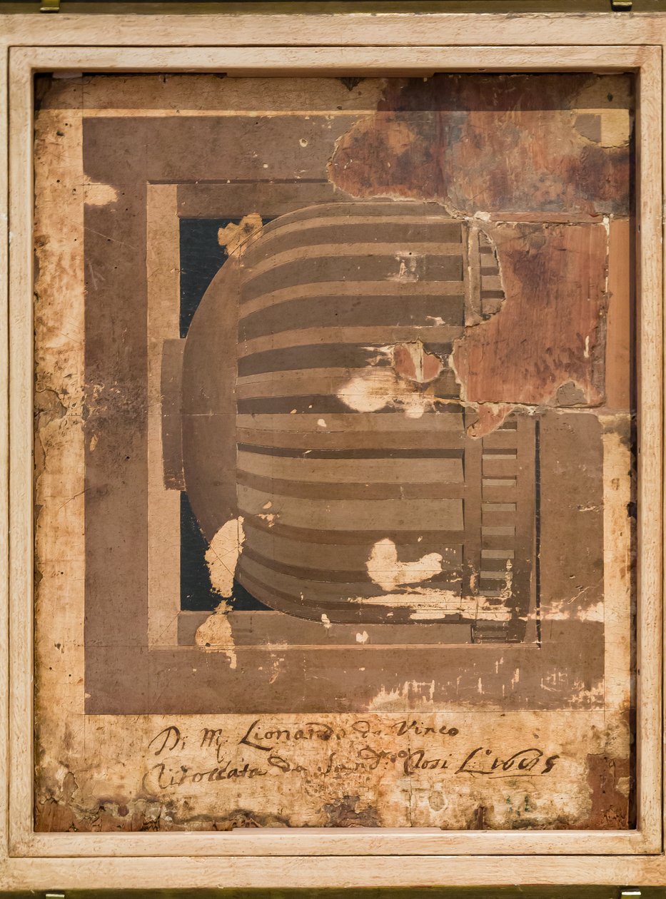 Undersøgelse af en beholder af Piero della Francesca