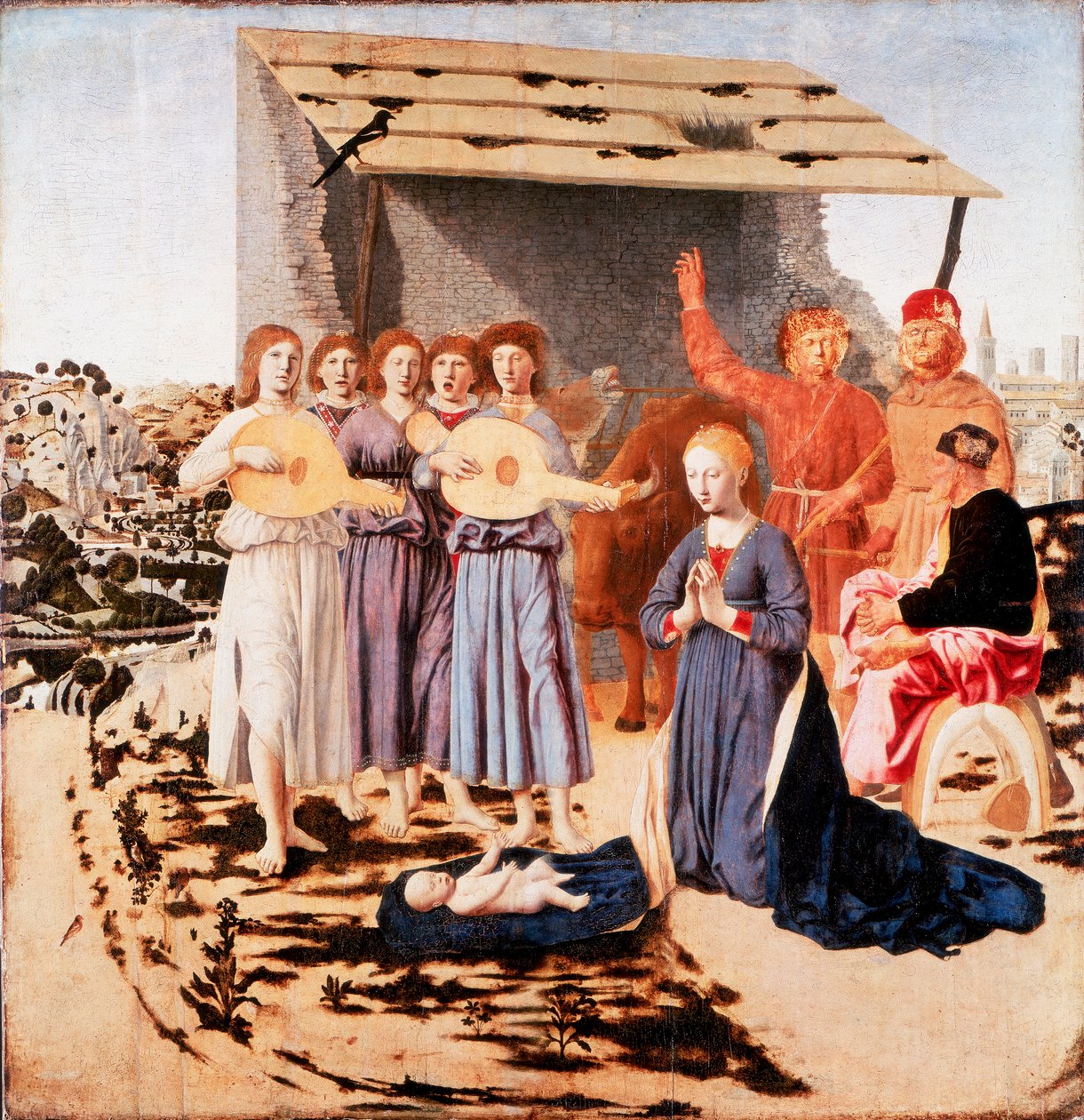 Fødselen, 1470-1475 af Piero della Francesca