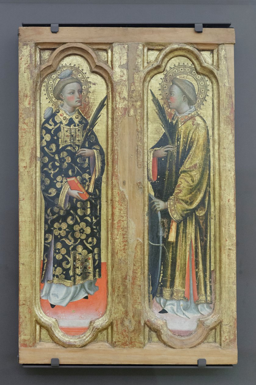 Sankt Stefan og Sankt Vincent martyr af Piero di Alvaro