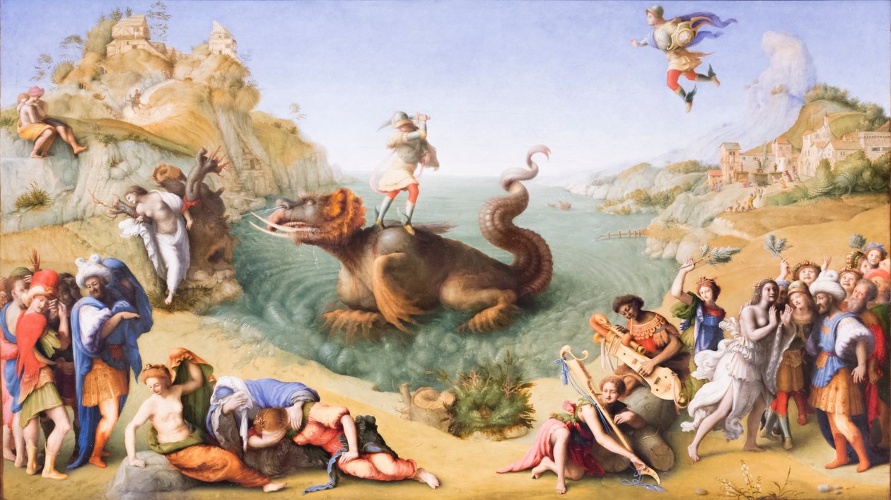 Perseus befrier Andromeda af Piero di Cosimo