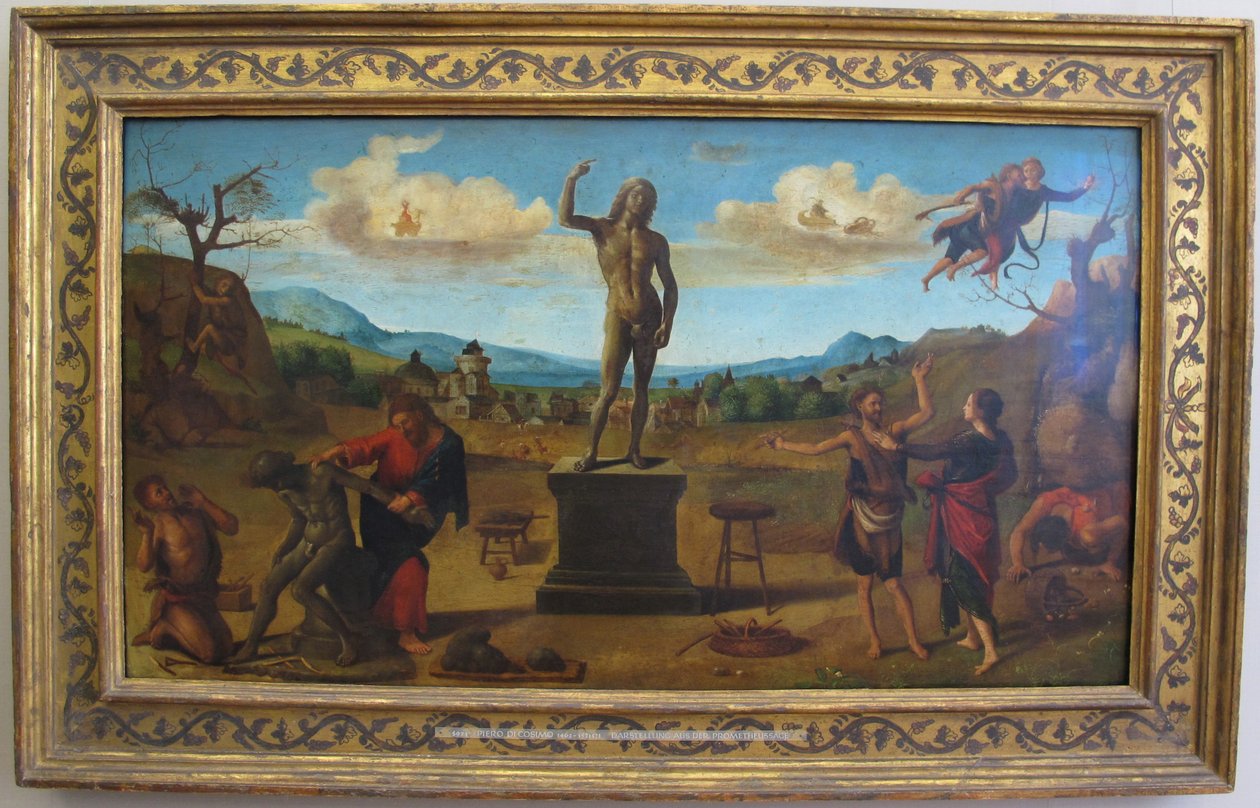 Der Mythos von Prometheus af Piero di Cosimo