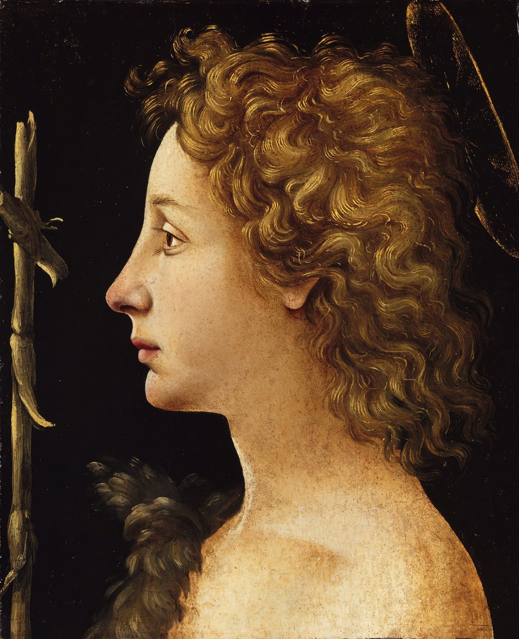 Den unge Sankt Johannes Døberen, ca. 1480-82. af Piero di Cosimo