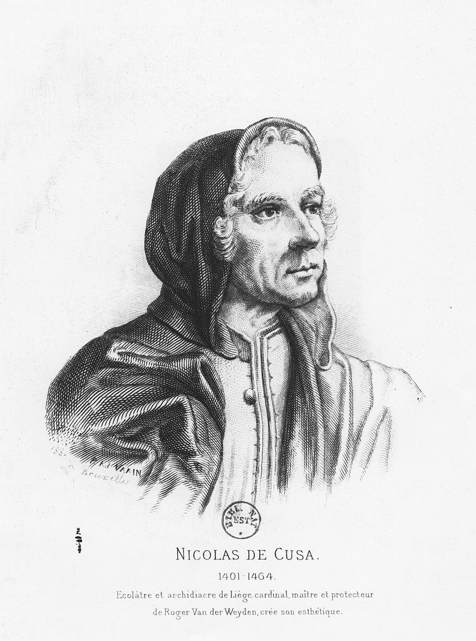 Nikolaj af Cusa af Pierre Adolphe Varin