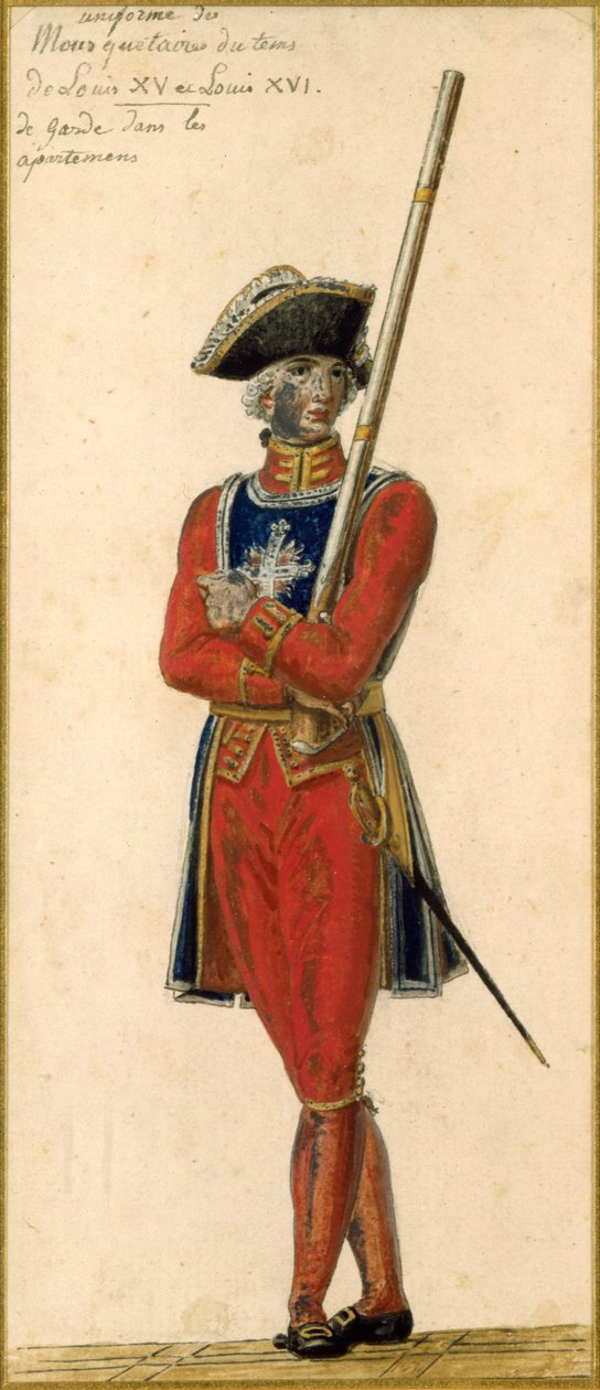 Musketer fra Ludvig XV