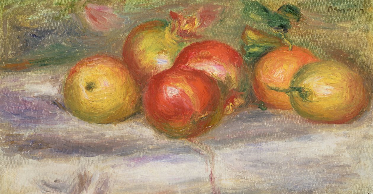 Æbler, 1911-12 af Pierre Auguste Renoir