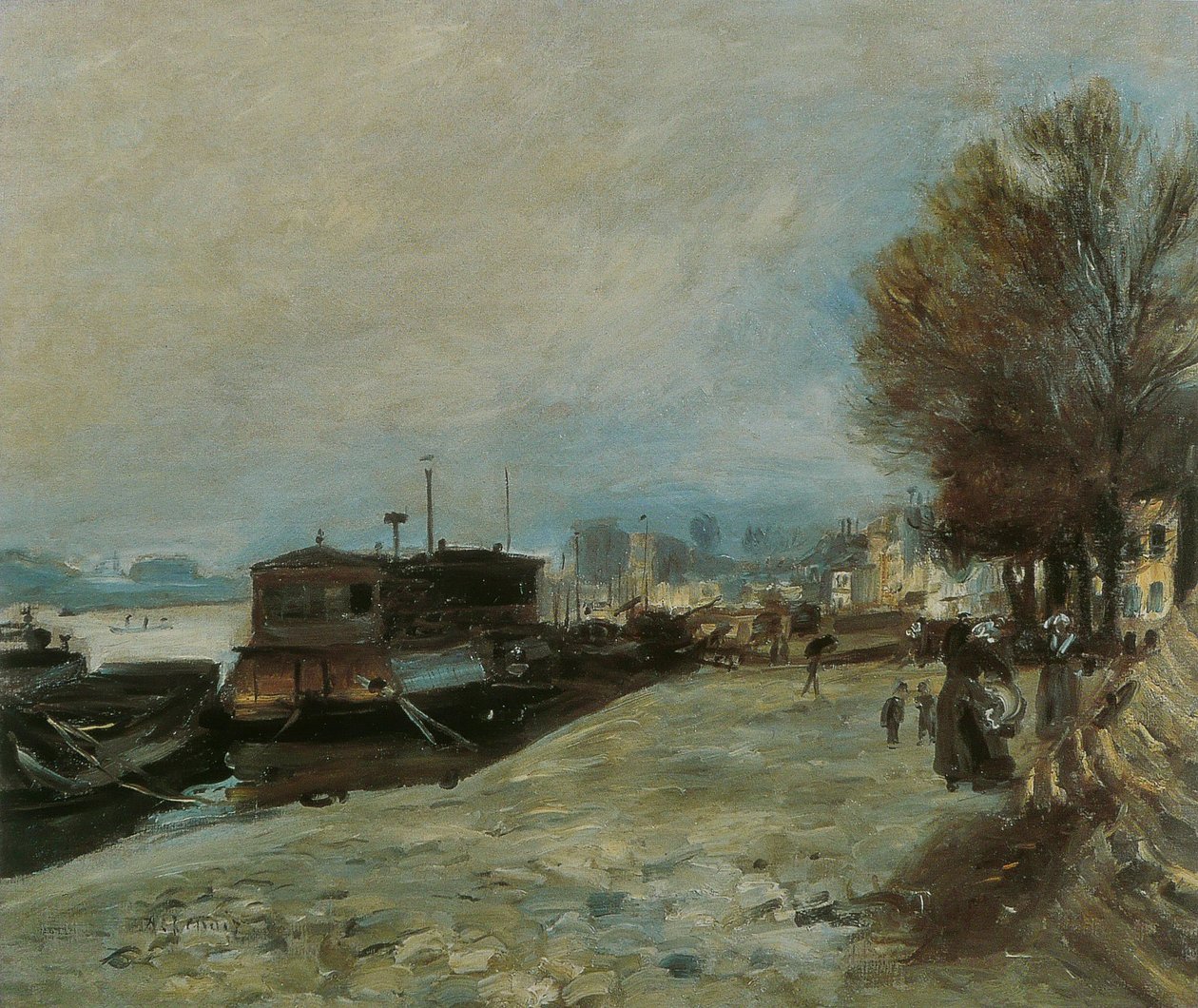 Vaskeri på Seinen af Pierre Auguste Renoir