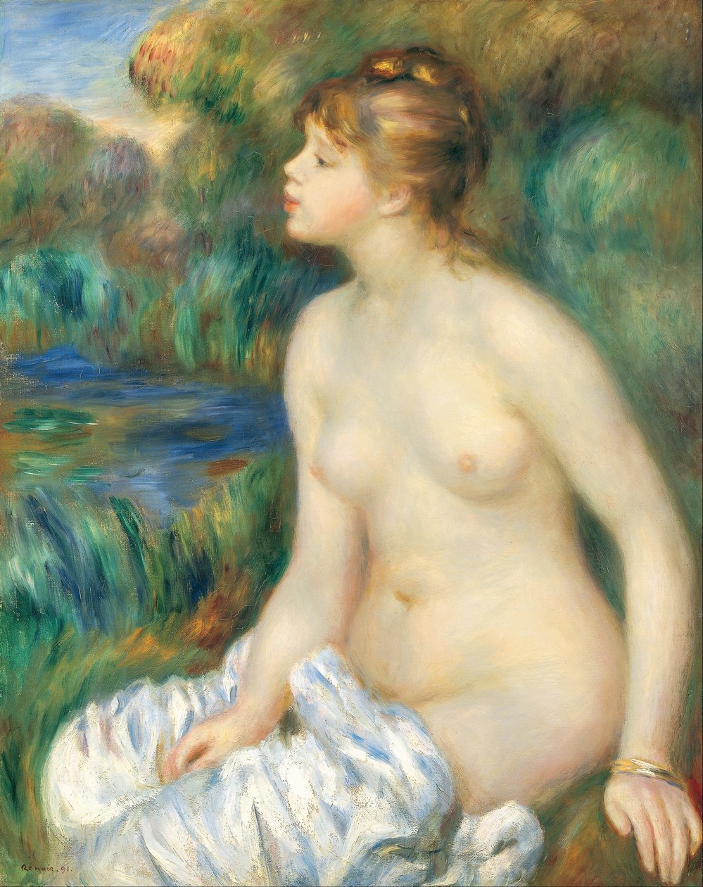 Bader af Pierre Auguste Renoir