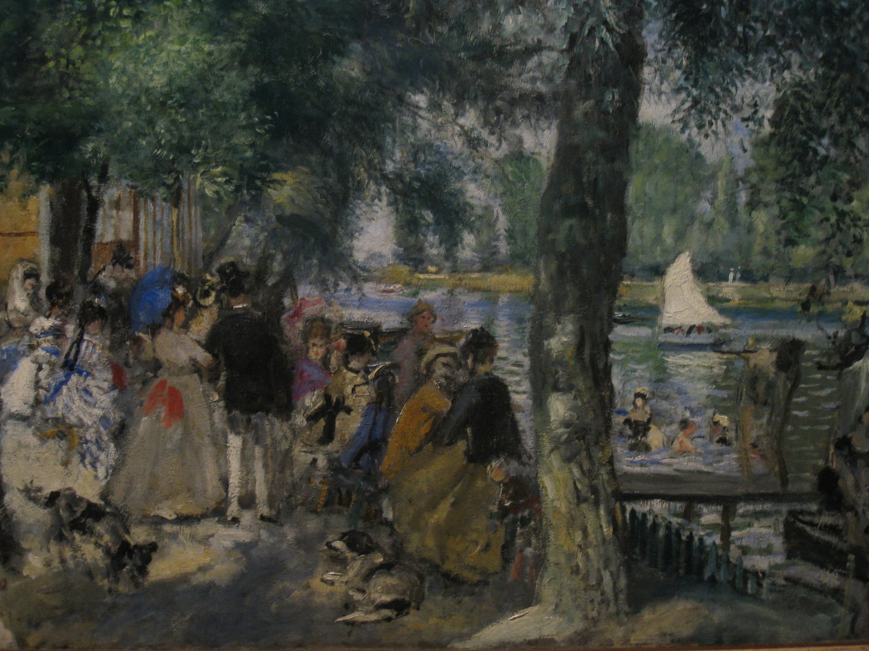 Badning på Seinen af Pierre Auguste Renoir