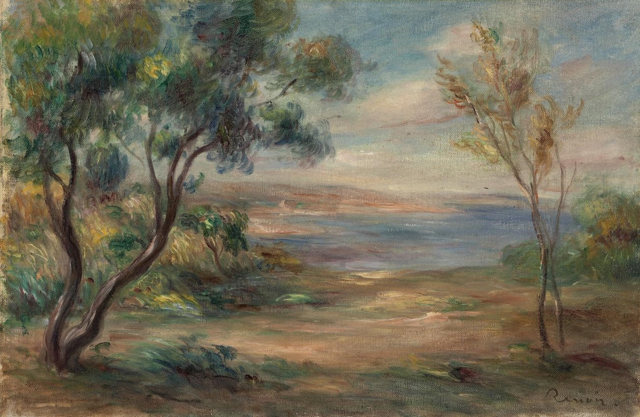 Ved havet af Pierre Auguste Renoir