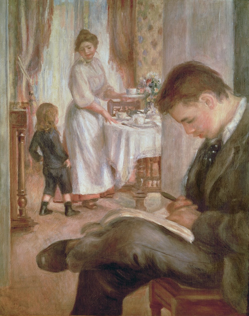 Morgenmad på Berneval, 1898 af Pierre Auguste Renoir