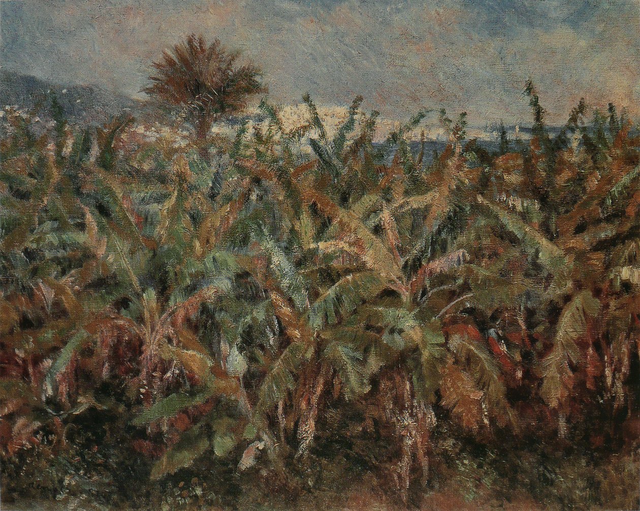 Bananmark af Pierre Auguste Renoir