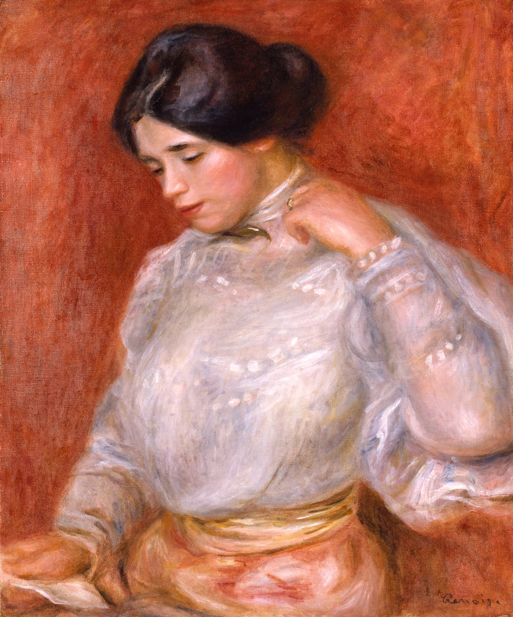 Graziella, 1896 af Pierre Auguste Renoir