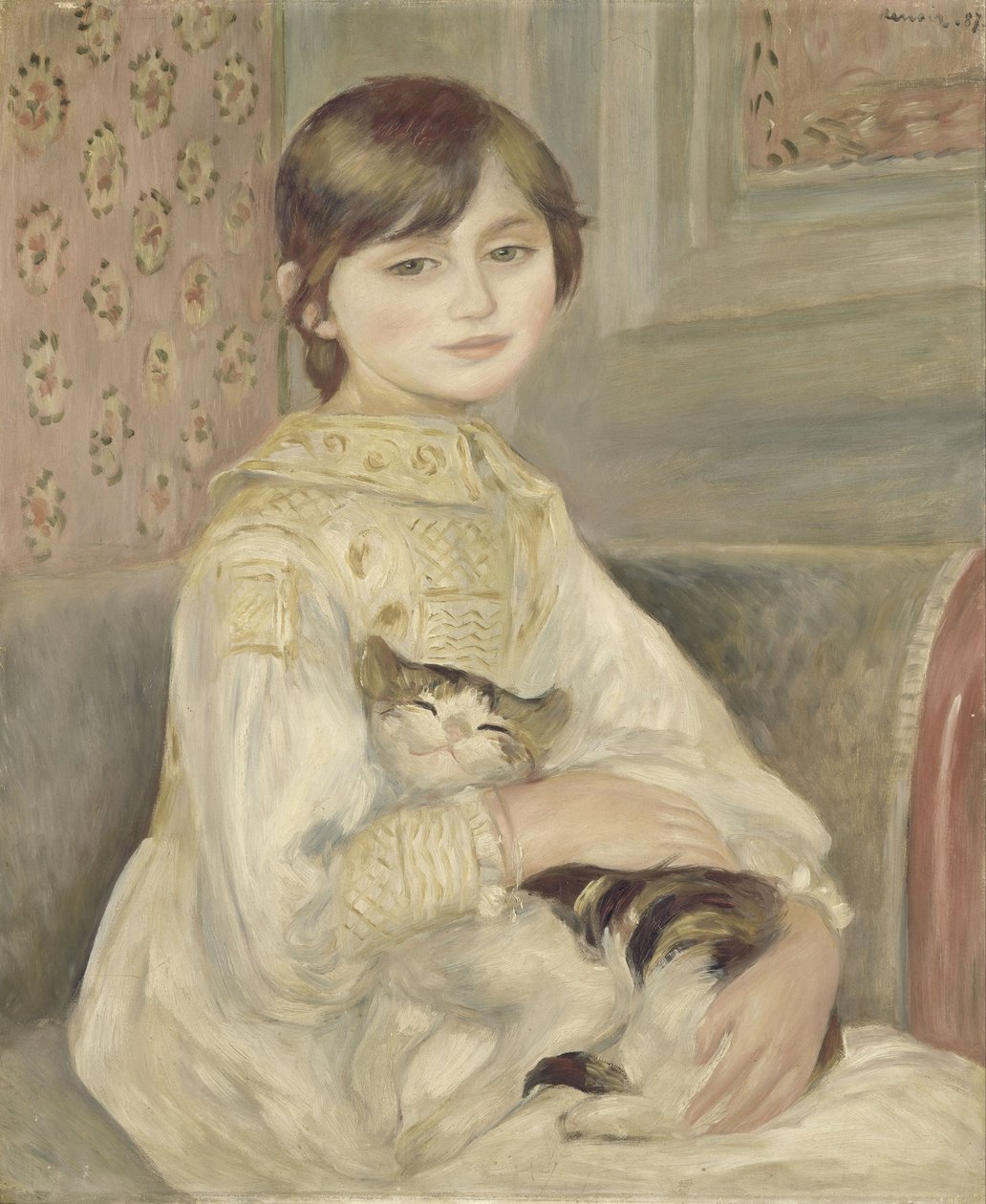 Julie Manet af Pierre Auguste Renoir