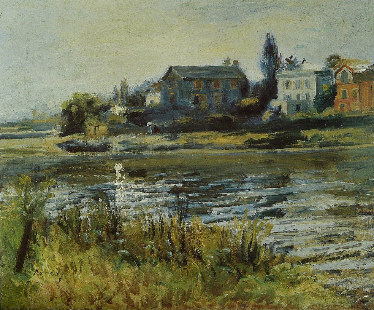 Seinen ved Chatou af Pierre Auguste Renoir