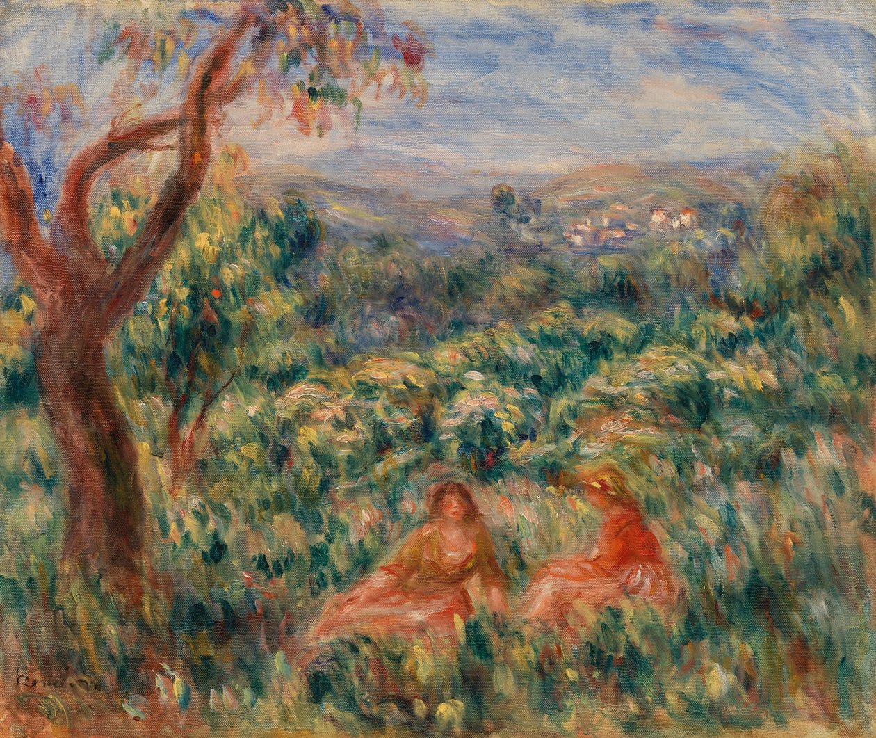 Landskab af Pierre Auguste Renoir