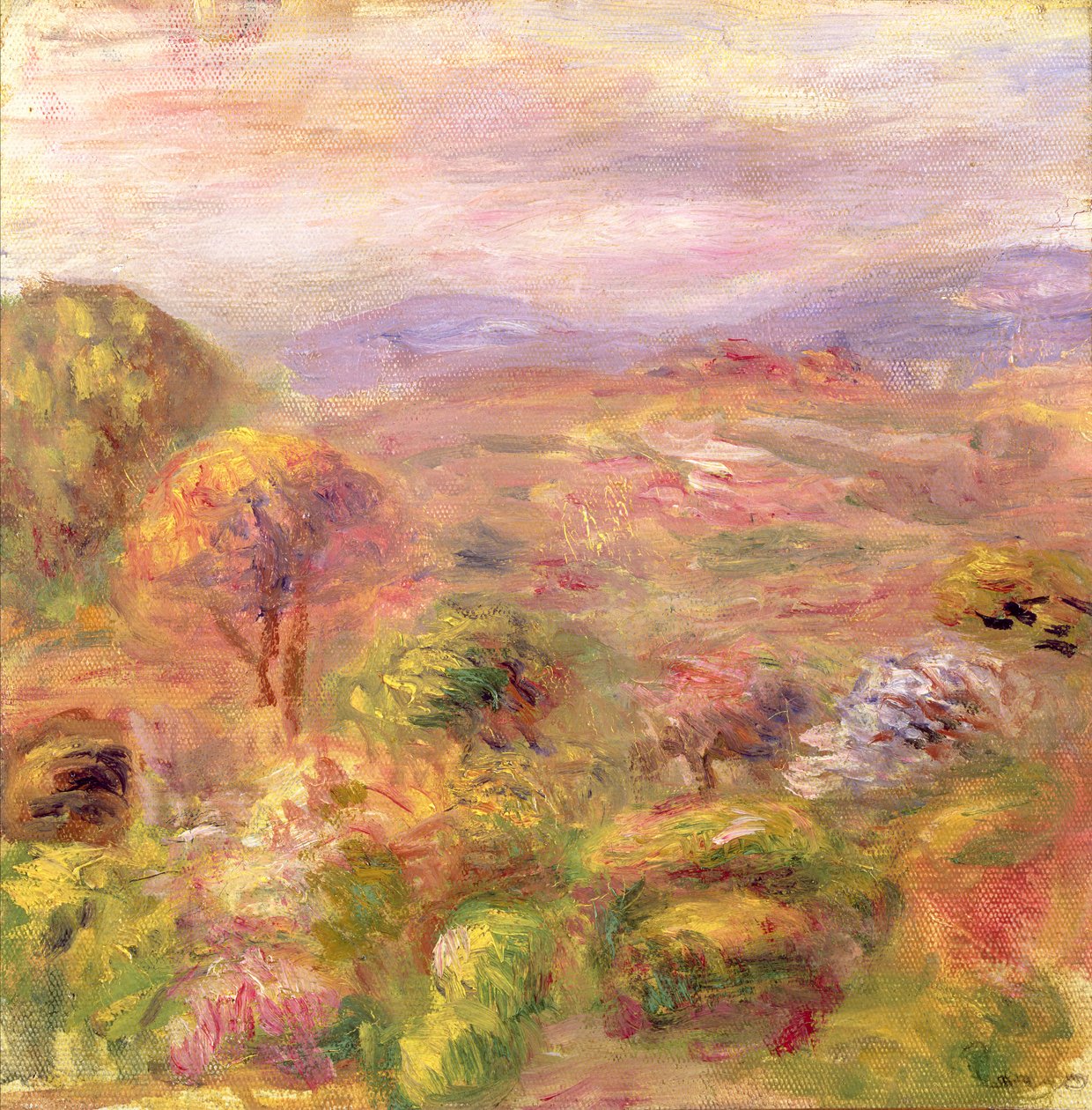 Landskab, 1915 af Pierre Auguste Renoir