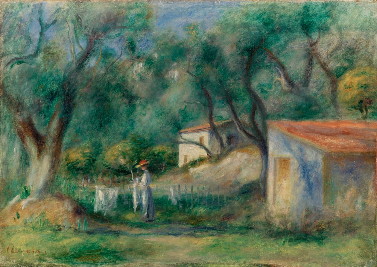 Le Cannet af Pierre Auguste Renoir