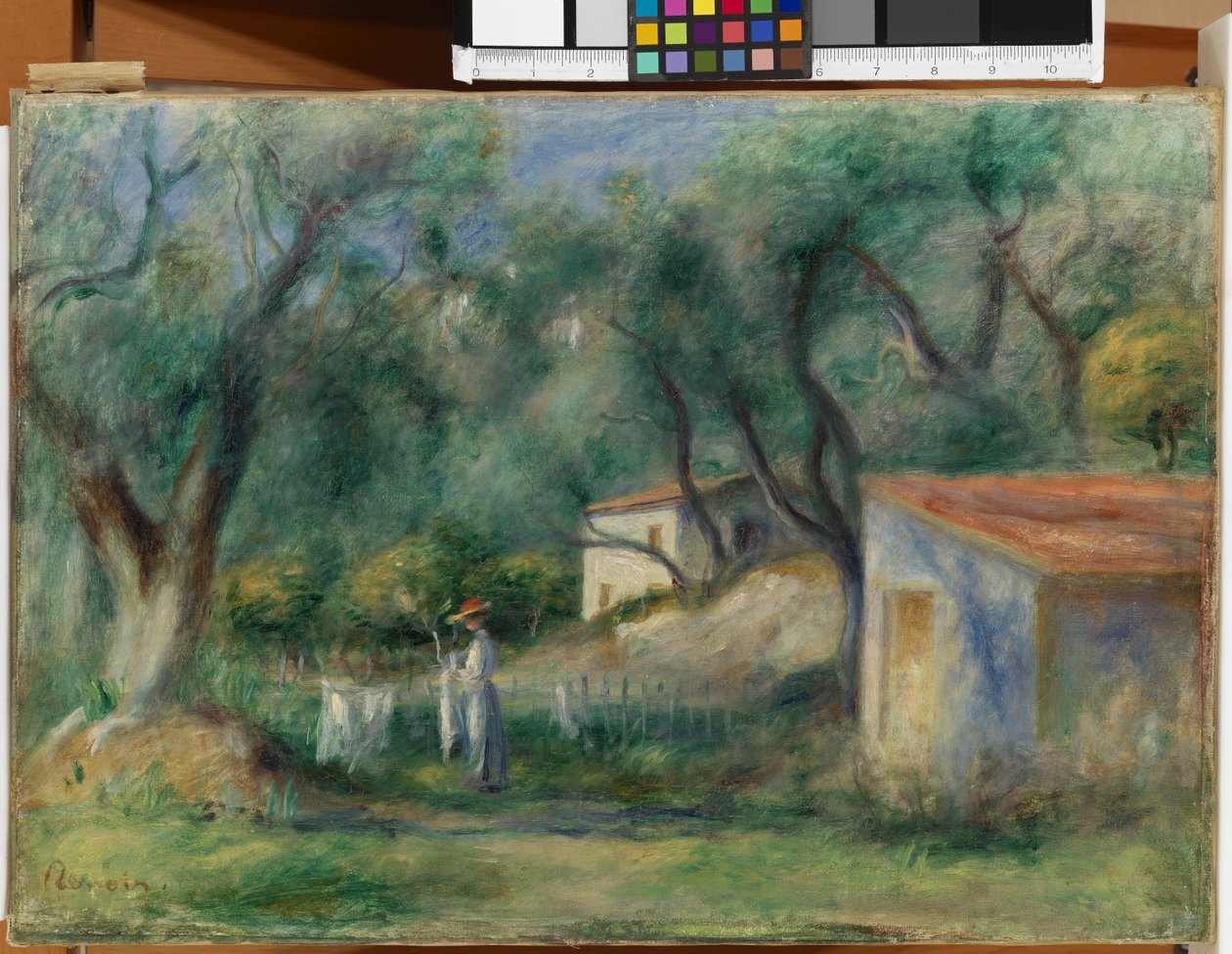 Le Cannet, Souvenir fra Corot, 1902 af Pierre Auguste Renoir