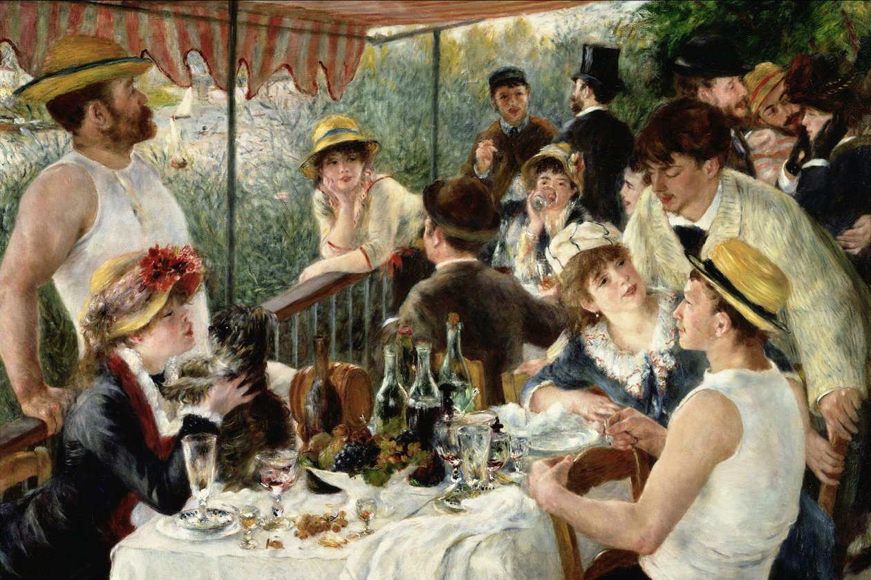 Frokost fra Sejlfesten af Pierre Auguste Renoir