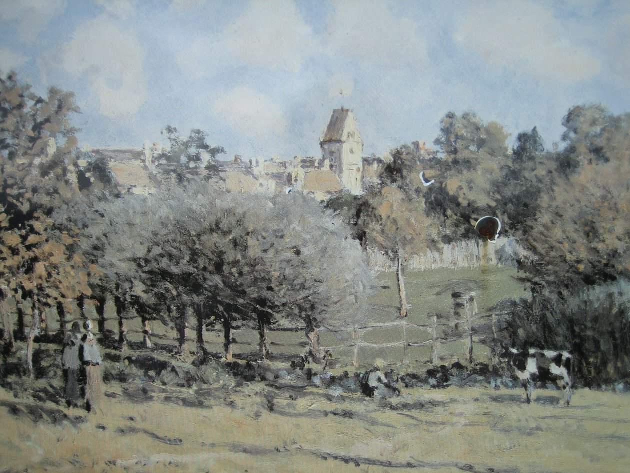 Kirken i Noisy-le-Roi af Pierre Auguste Renoir