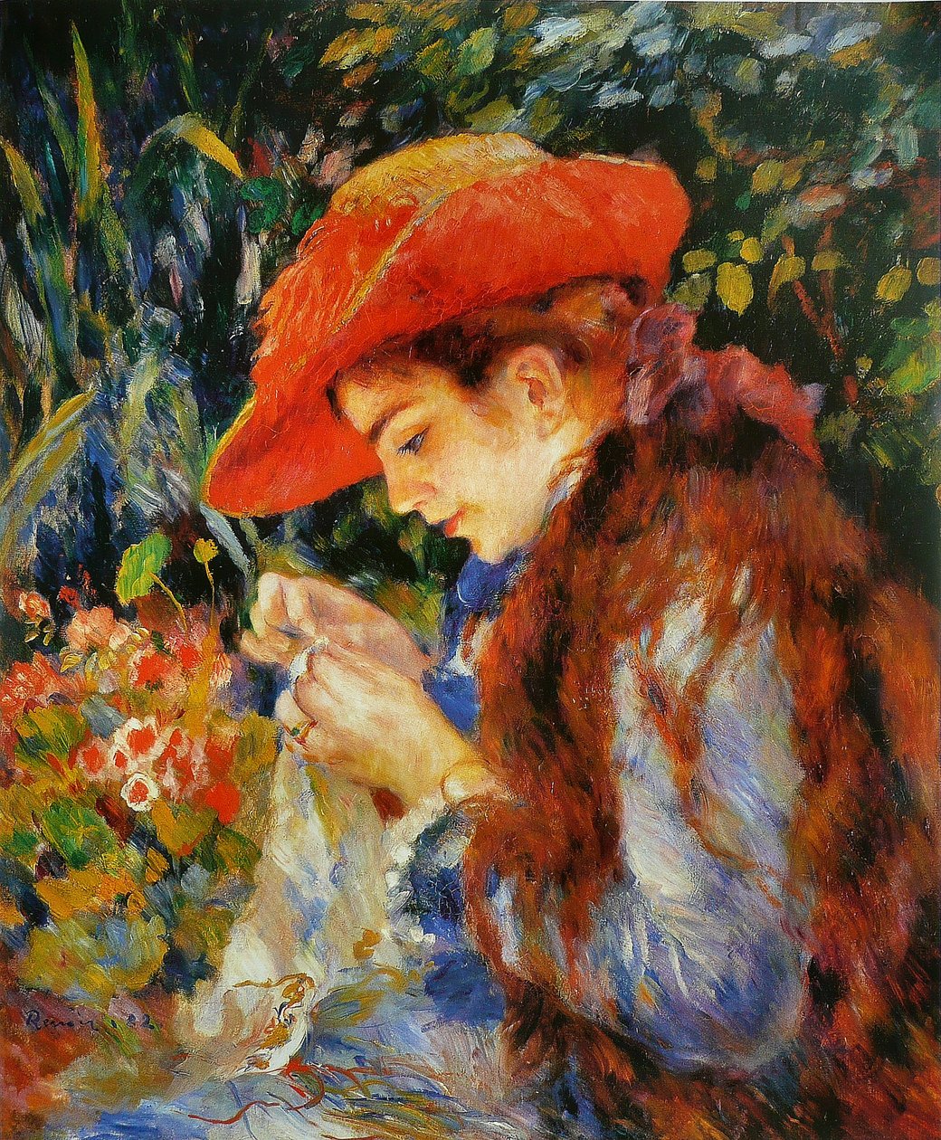 Marie-Thérèse Durand-Ruel af Pierre Auguste Renoir