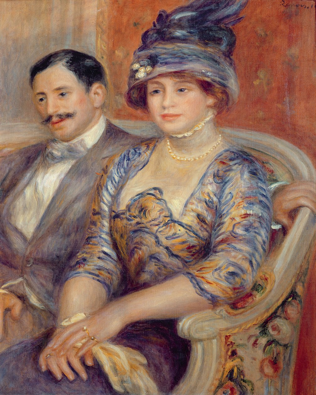 Monsieur og Madame Bernheim de Villers, 1910 af Pierre Auguste Renoir