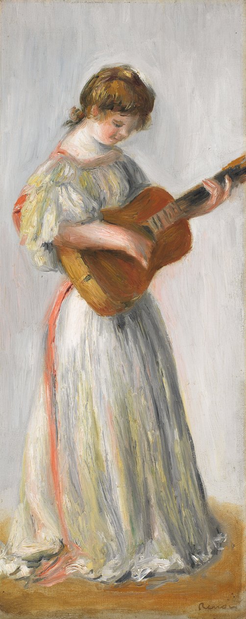 Musik, 1895 af Pierre Auguste Renoir
