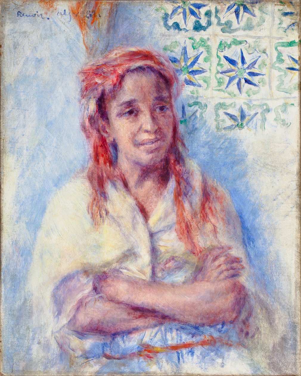Gammel arabisk kvinde af Pierre Auguste Renoir