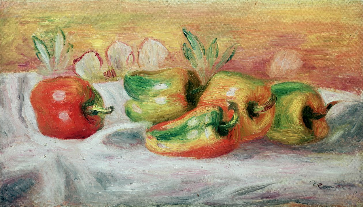 Peppers, 1912 af Pierre Auguste Renoir