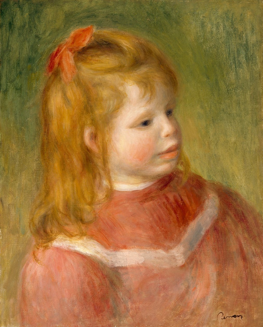 Portræt af Jean (1894-1979) c.1897 af Pierre Auguste Renoir