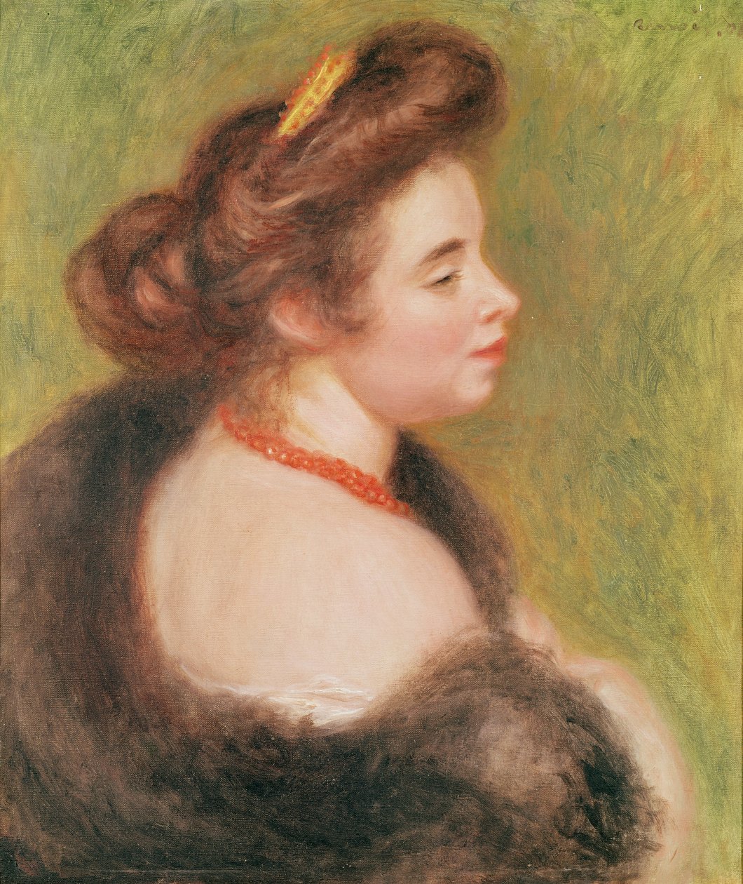 Portræt af Madame Maurice Denis, 1904 af Pierre Auguste Renoir
