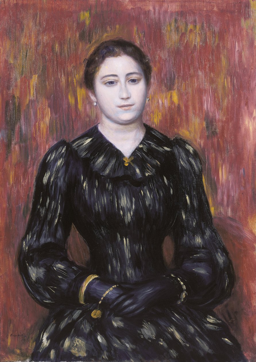Portræt af fru Paulin af Pierre Auguste Renoir