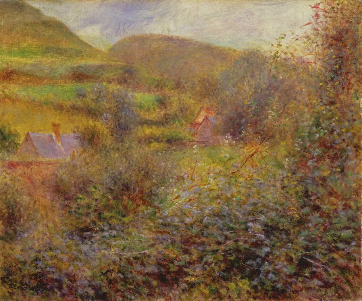 Pourville, 1878 af Pierre Auguste Renoir