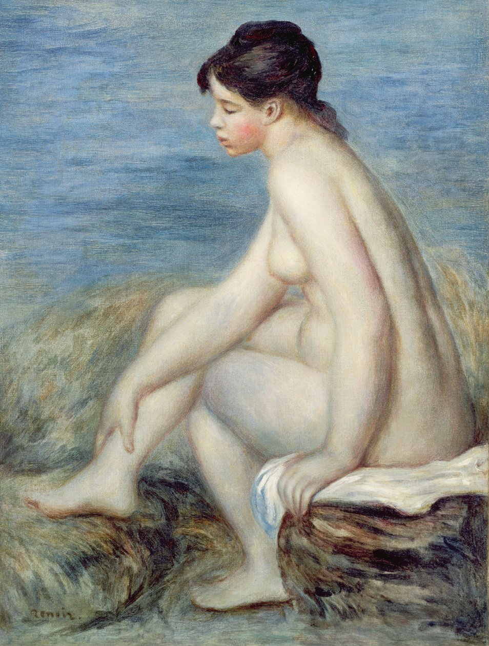 Siddende Bader af Pierre Auguste Renoir