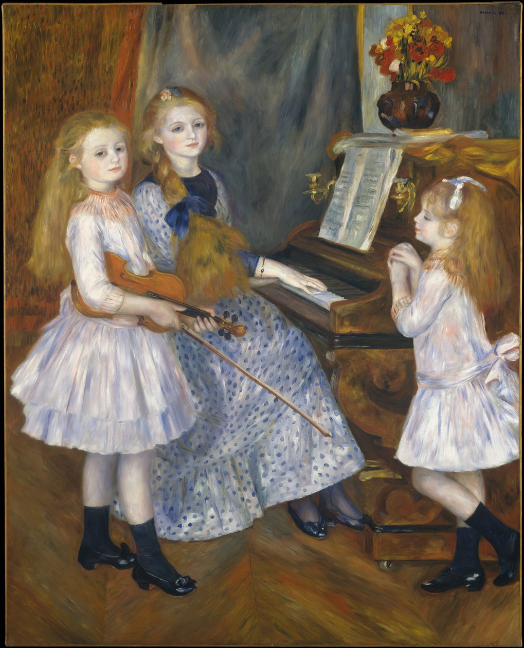 Datterne til Catulle Mendès af Pierre Auguste Renoir