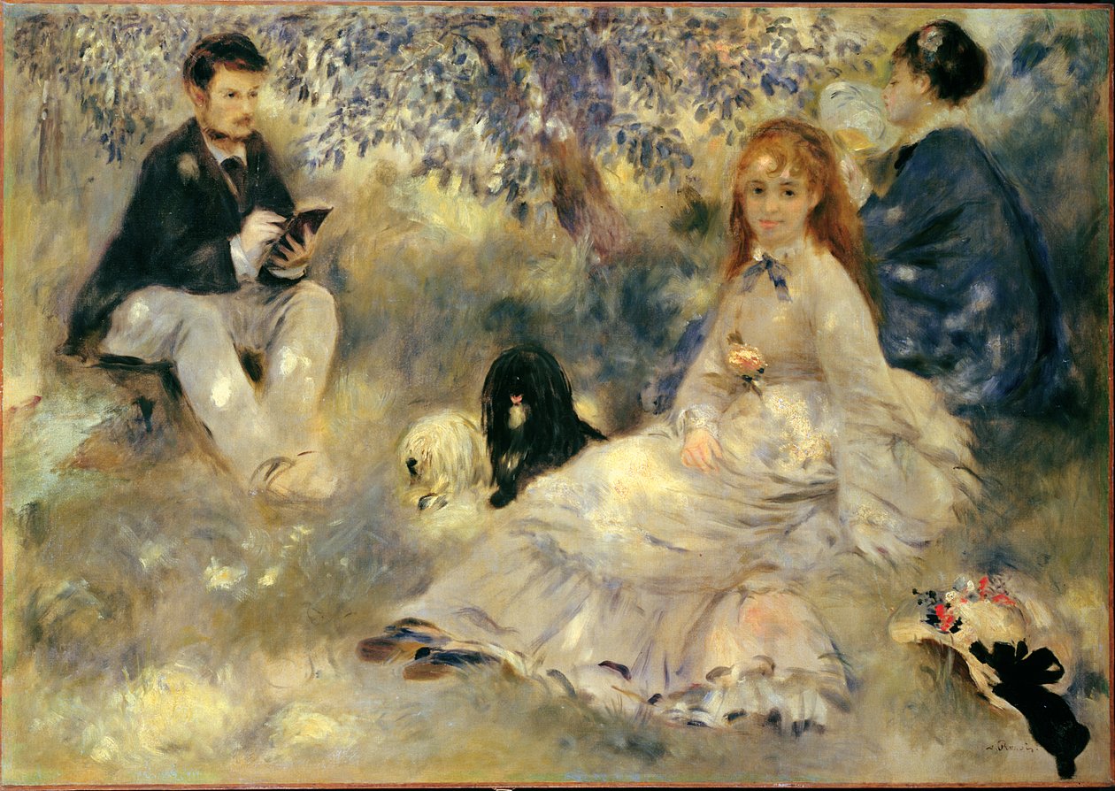 Familien Henriot, ca. 1871 af Pierre Auguste Renoir