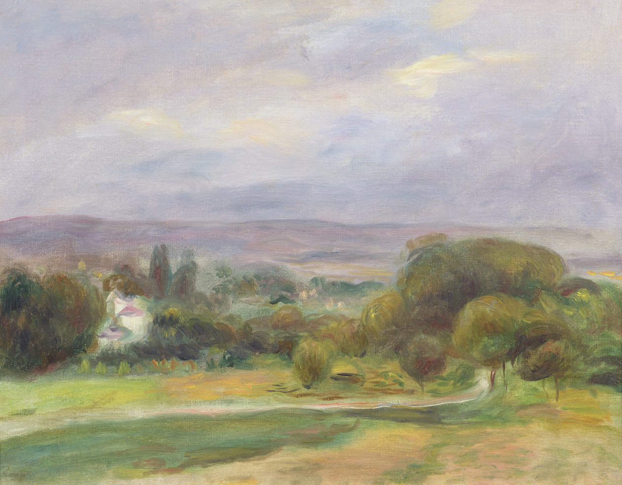 Vejen, 1895 af Pierre Auguste Renoir