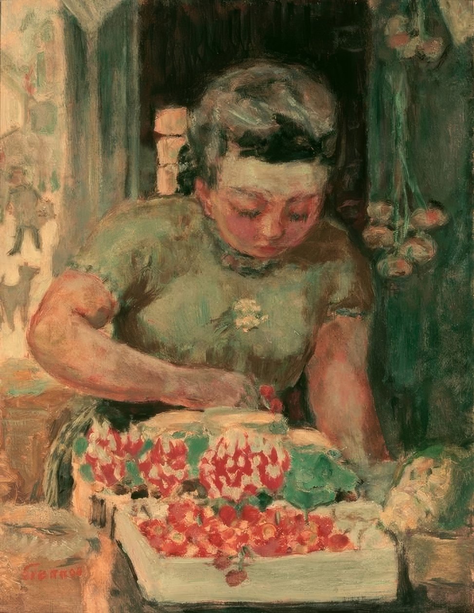 Frugtgården af Pierre Bonnard