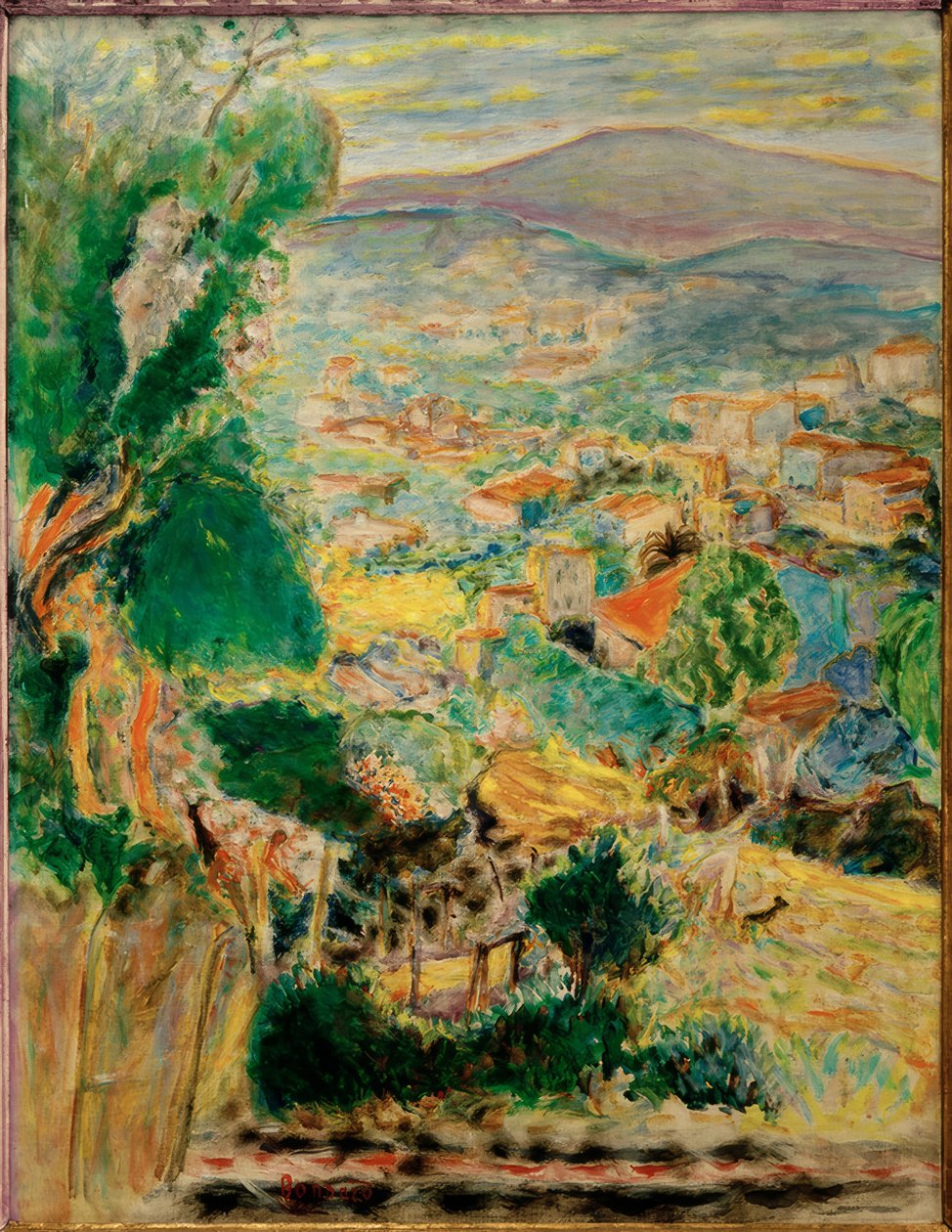 Le Cannet af Pierre Bonnard