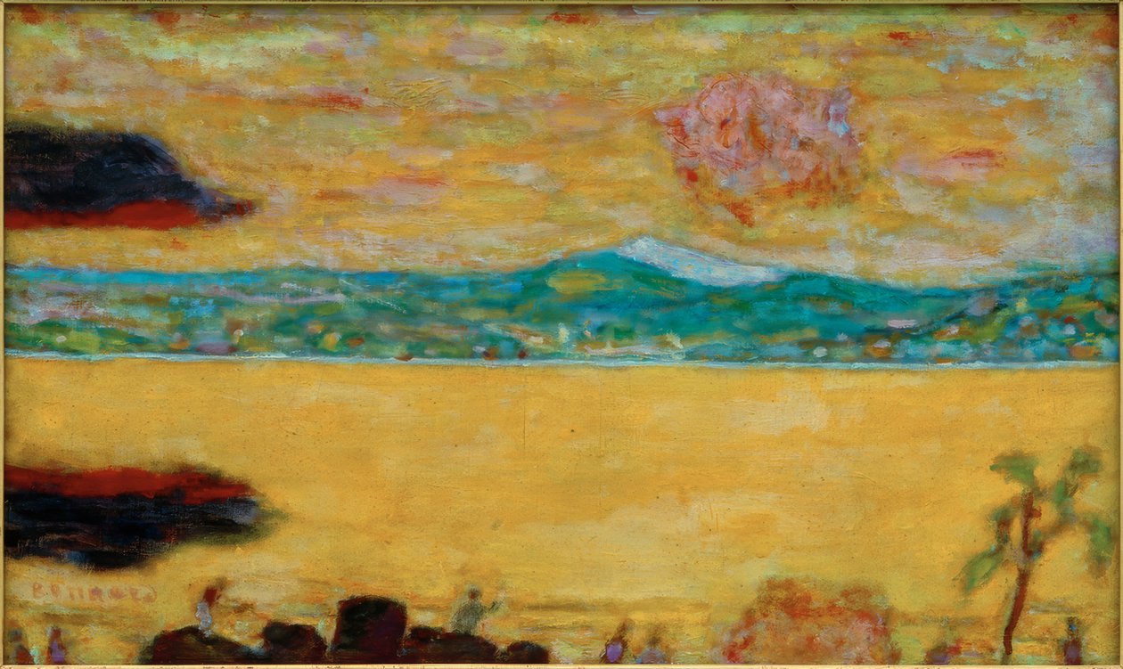 Saint-Tropez-bugten af Pierre Bonnard