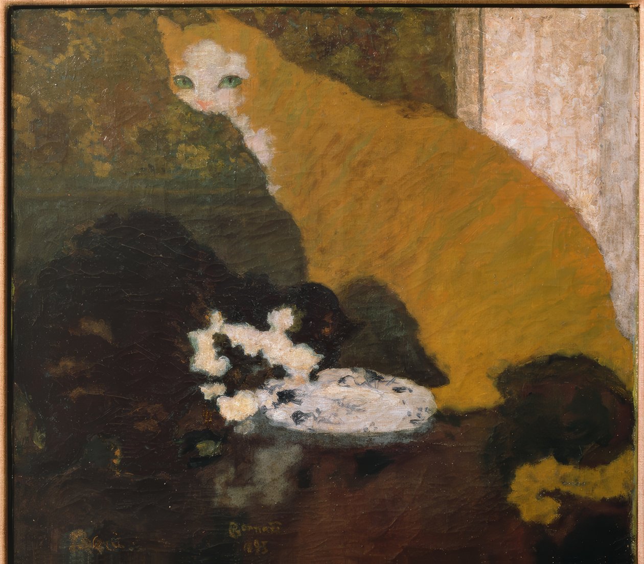 Kattene af Pierre Bonnard