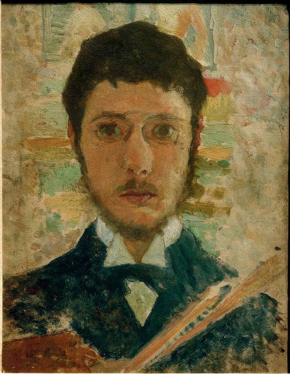 Selvportræt af Pierre Bonnard