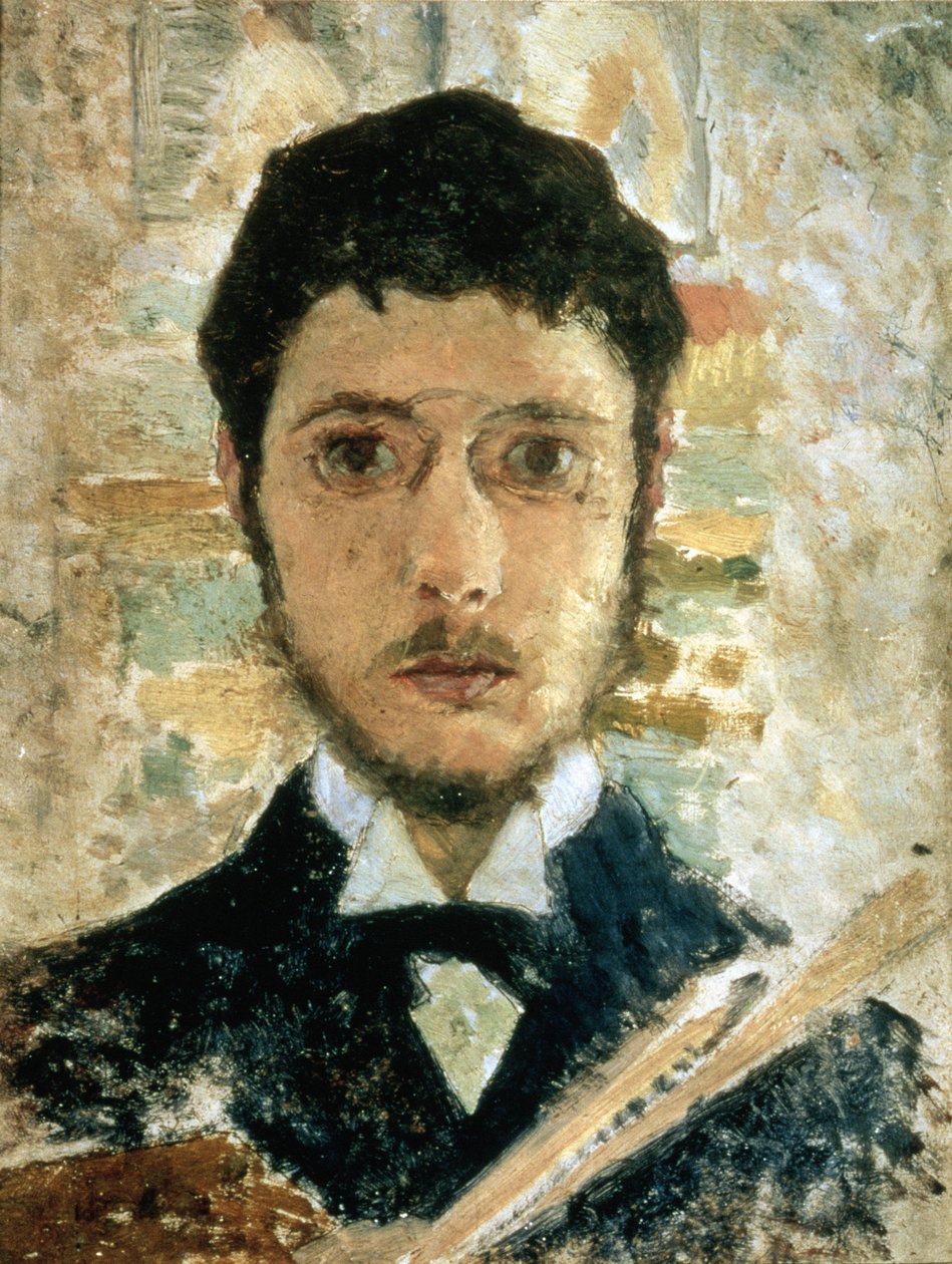 Selvportræt, 1889 af Pierre Bonnard