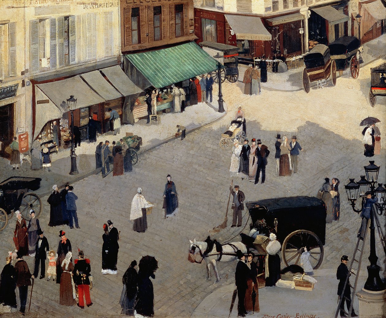 Place Pigalle, Paris, 1880