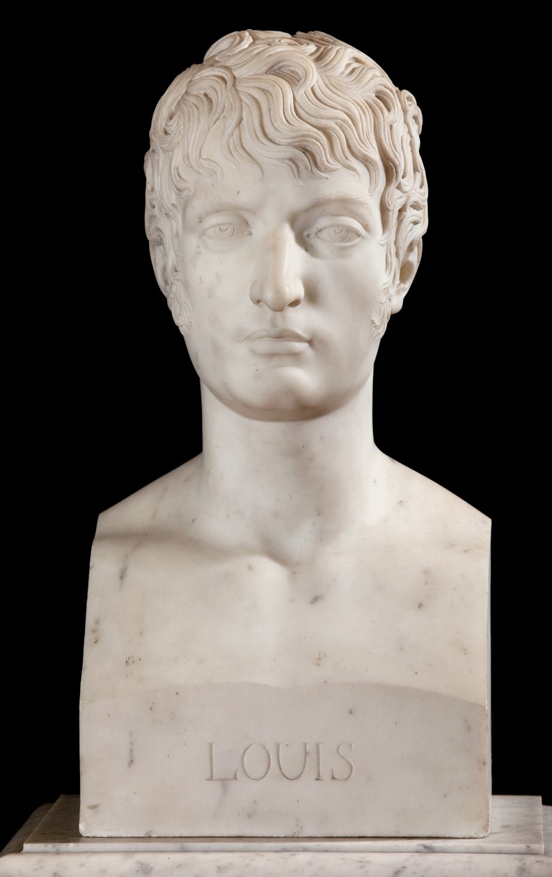 Buste af Louis Bonaparte (marmor) (se også 698742) af Pierre Cartellier