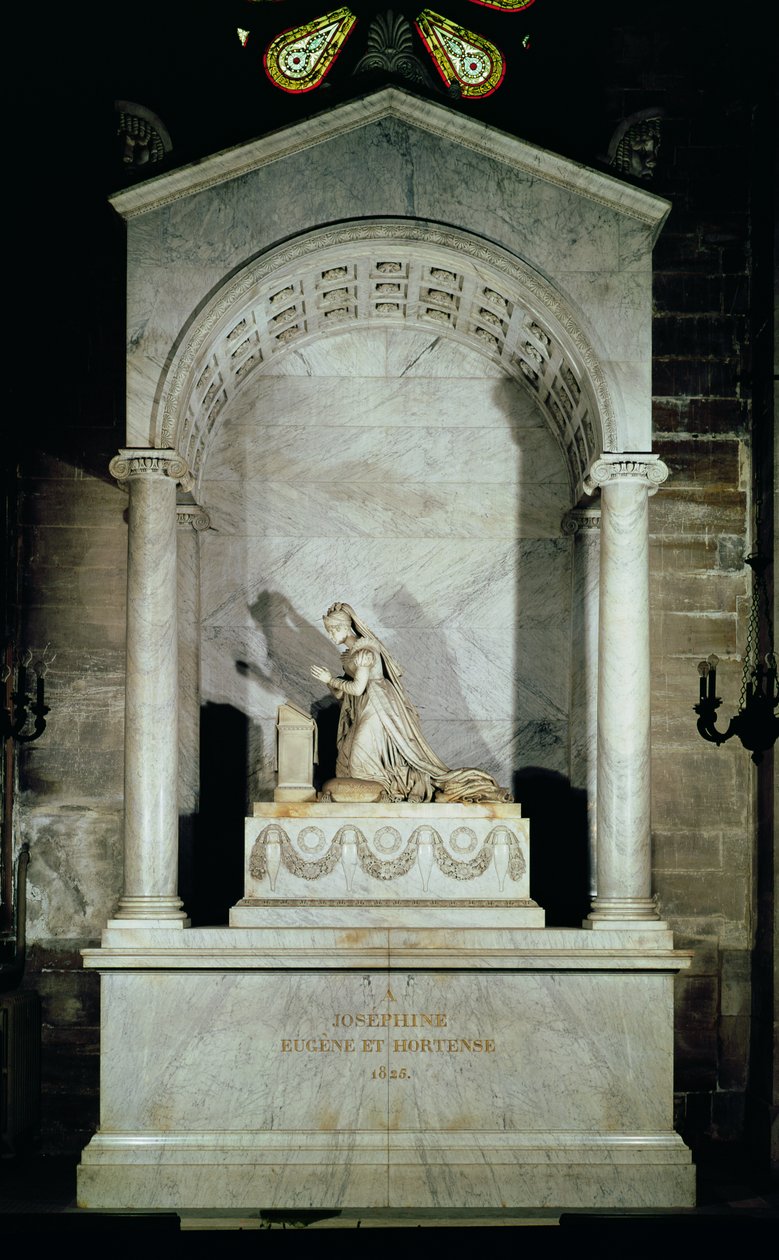 Kejserinde Josephines grav (1763-1814) 1825 (marmor) af Pierre Cartellier