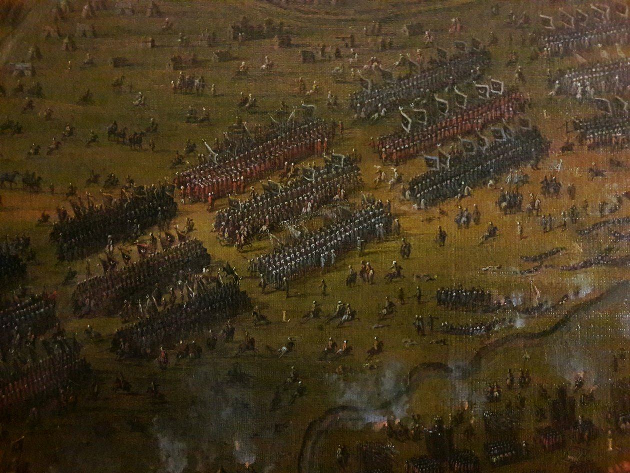 Slaget ved Zurawno (1676) af Pierre Denis Martin