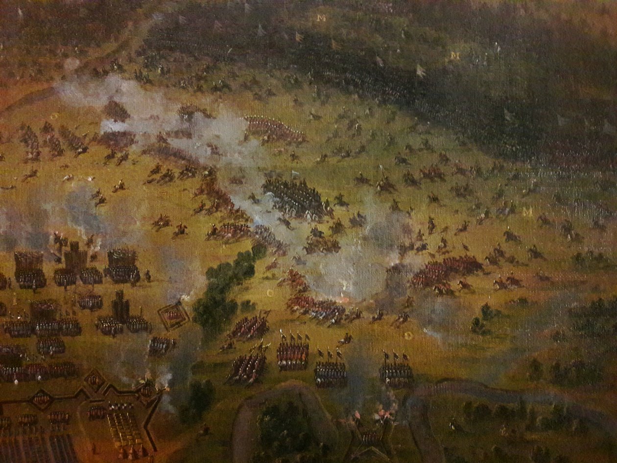 Slaget ved Zurawno (1676) af Pierre Denis Martin